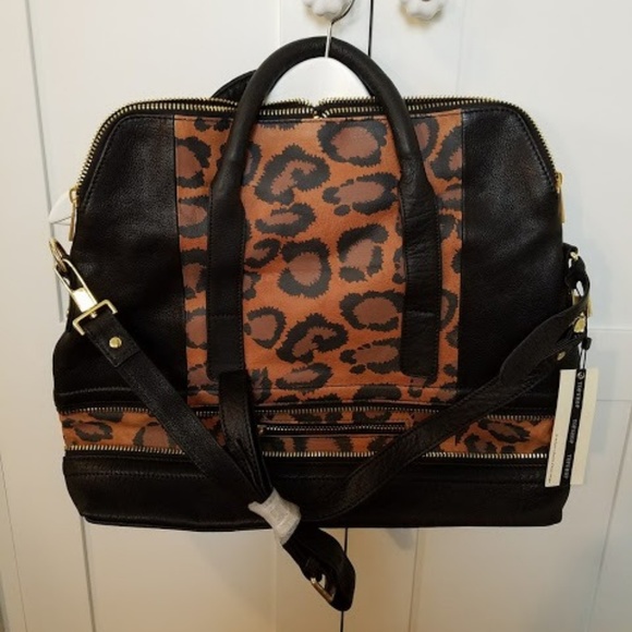 Topshop Handbags - NEW Topshop leather holdall bag